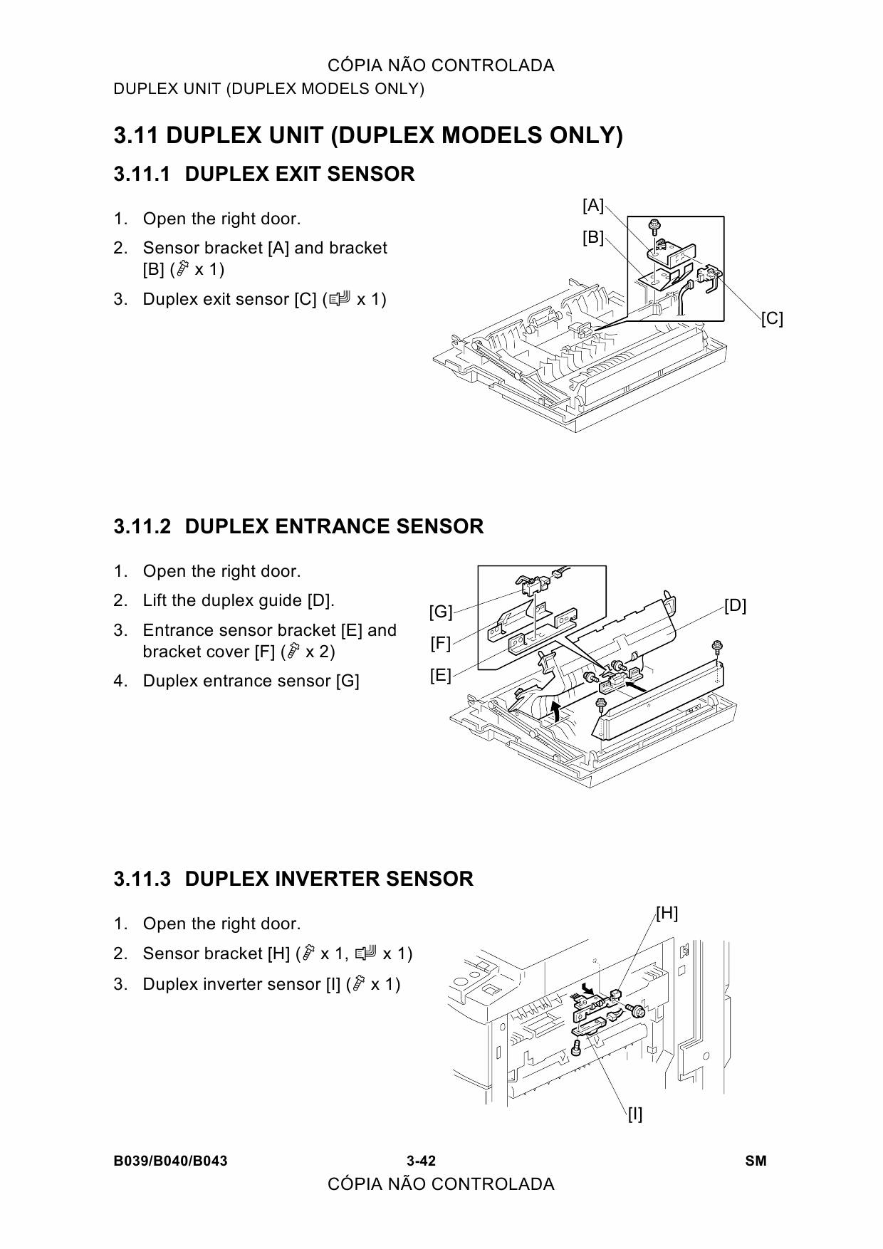 RICOH Aficio 1113 B120 Service Manual-3